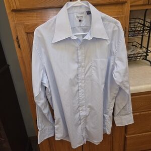 Like-new vintage Koffman's of Iron Mountain, MI Enro dress shirt size 17 34